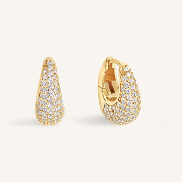 Lily Pavé Hoops